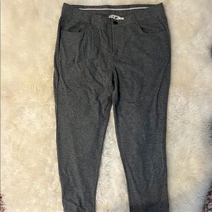 Fundamental Coast Men's Gray Knit Pants